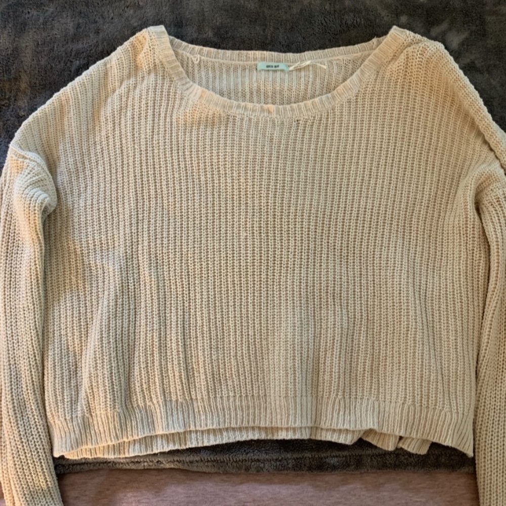 Kimchi Blue Cream Sweater